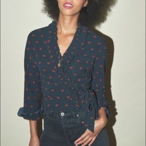 NWT Rouje Frou Frou blouse